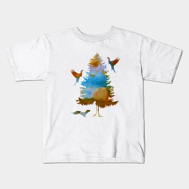 Ferrets Art Kids T-Shirt by TheJollyMarten